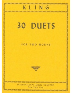 KLING H.-Duos (30) para 2 Trompas
