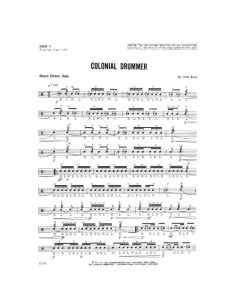 BECK J.H.-Colonial Drummer für Percussion 2