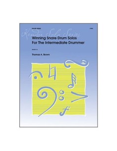 BROWN T.-Winning Snare Drum Solos Intermediate