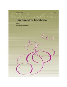 PEDERSON T.-Duets (10) for 2 Trombones