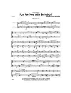 SCHUBERT F.-Divertimento per due per 2 clarinetti (Stouffer) 2