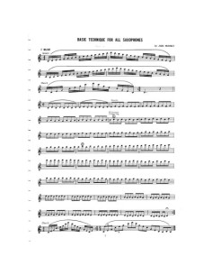 SNAVELY J.-Basic Techiniques for All Saxophone für Saxophon 2