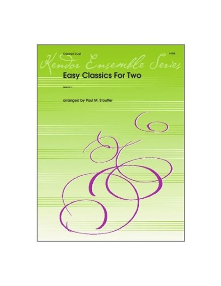STOUFFER P.M.-Various Easy Classics For Two para 2 Clarinetes