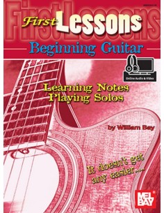 BAY W.-First Lessons Beginning Guitar para Guitarra (Audio Online) (Ultimas Unidades)