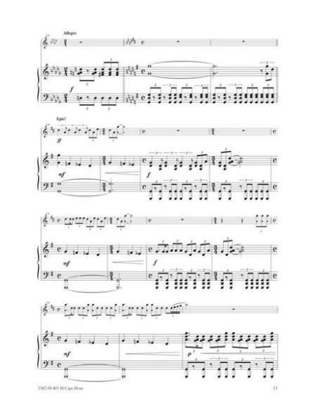 SCHWARZ O.M.-Capo Horn per 2 corna