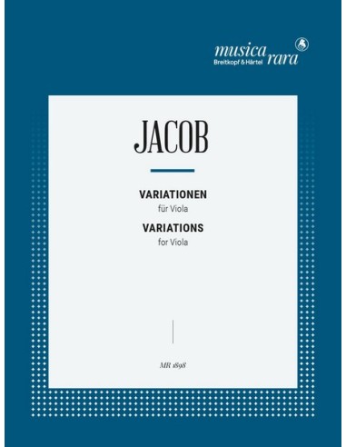 JACOB G.-Variationen (1975) for Viola