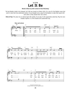 BEATLES-Piano vraiment facile 2