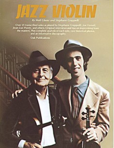 GRAPPELLI & GLASER-Jazz Violino per Violino
