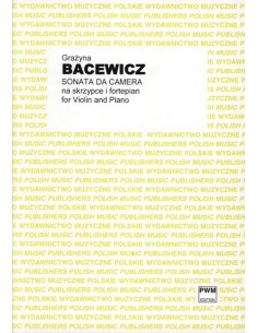 BACEWICZ G.-Sonata da camera per violino e pianoforte