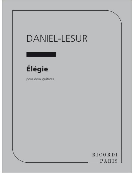 DANIEL LESUR M.-Choose for 2 Guitars