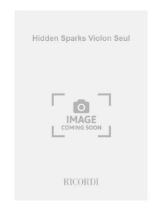 MACHOVER T.-Hidden Sparks para Violin