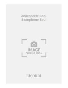 TOEPLITZ K.-Anachorete para Saxofon Soprano