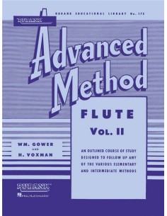 RUBANK-Advanced Method for Flute Vol.2 (Voxman/Gower)