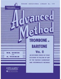 RUBANK-Advanced Method for Trombone Vol.2 (Voxman/Gower)