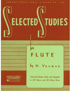 VOXMAN H.-Selected Studies für Flöte