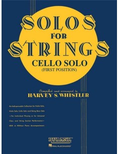 WHISTLER H.-Solos for Strings (First Position) para Violoncello
