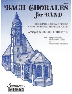 BACH J.S.-Bach Chorales For Band Oboe (Richard Thurston)